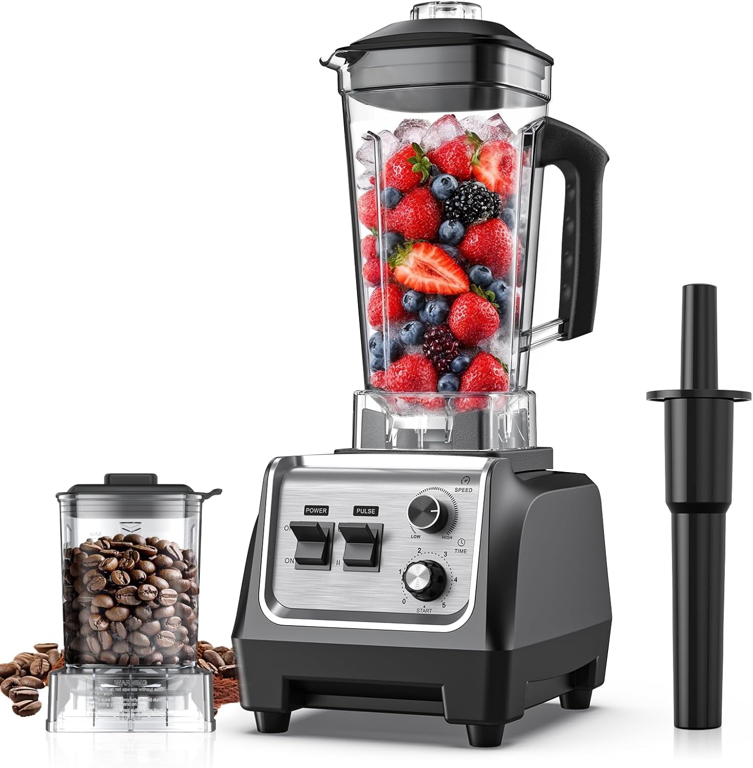 1800W Countertop Blender for Smoothies, 70oz, Ice Crush & Grinder