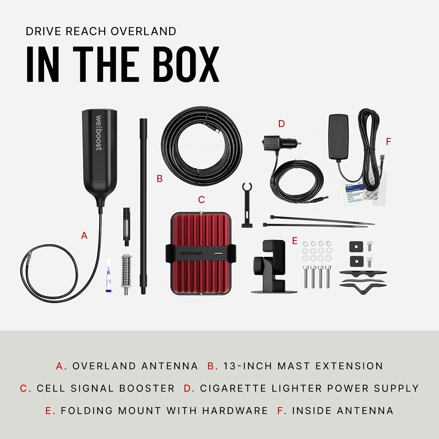 weBoost Drive Reach Overland Signal Booster for Off-Road Vehicles