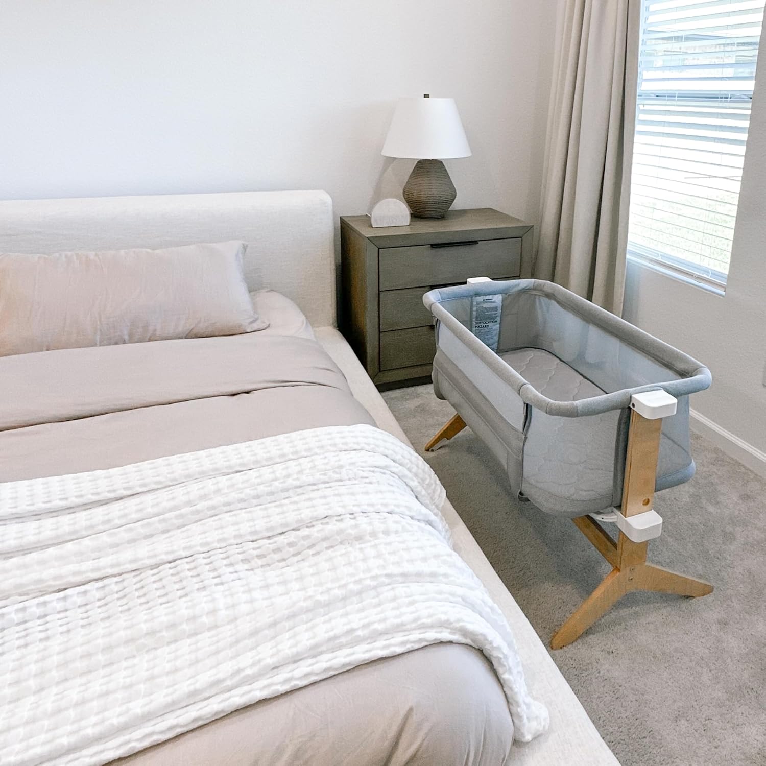 Newton Baby Bassinet & Sleeper, Breathable, Adjustable Height