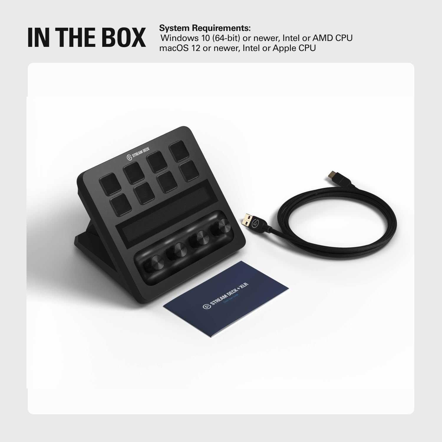 Elgato Stream Deck + XLR Audio Mixer & Controller, PC/Mac