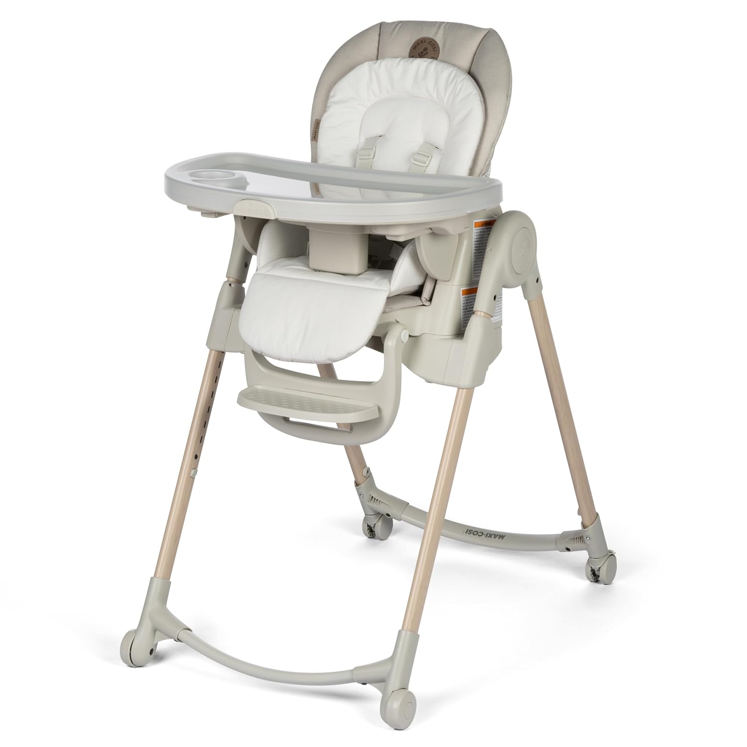 Maxi-Cosi Minla 6-in-1 High Chair, Foldable, Classic Oat
