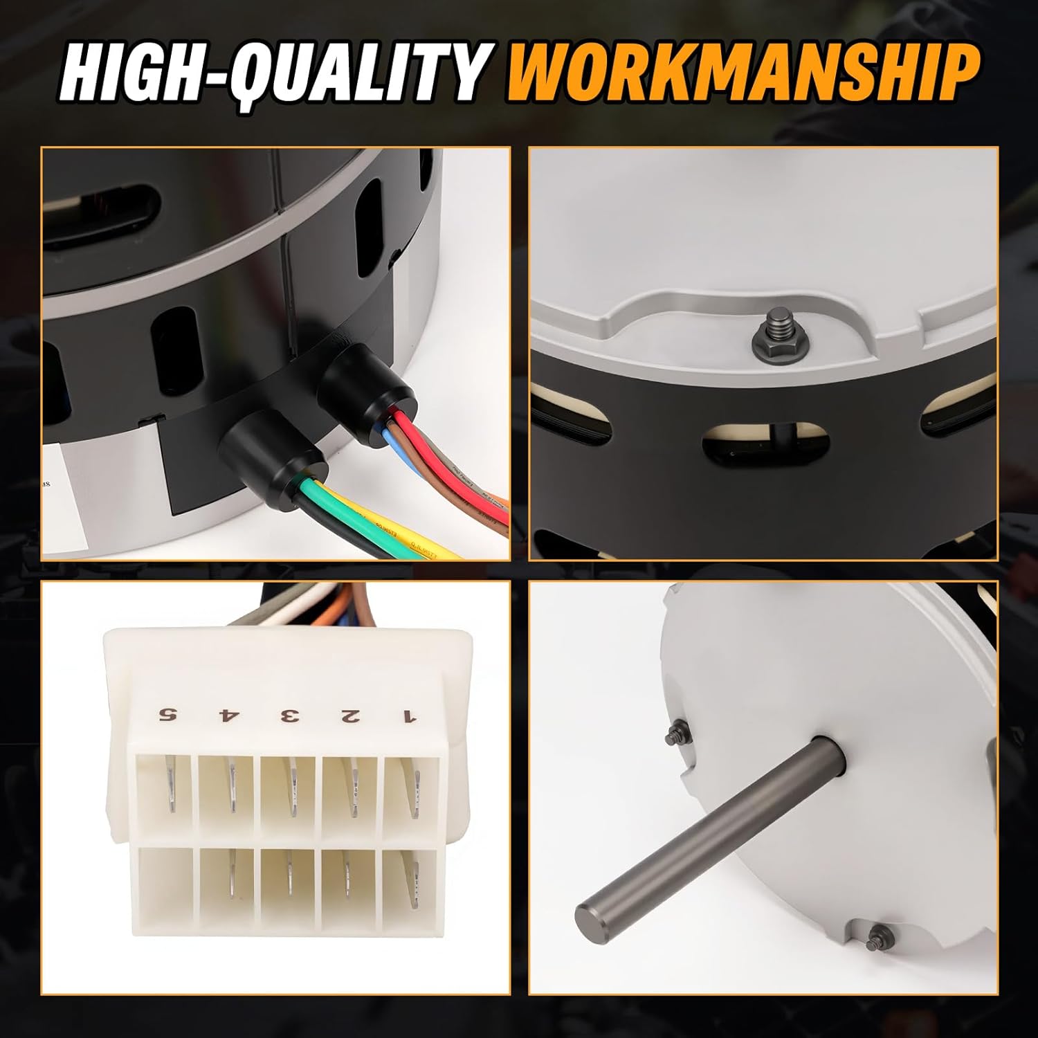 1/2 HP ECM X-13 Furnace Blower Motor, 208/230V, 1050RPM, Model 6205E