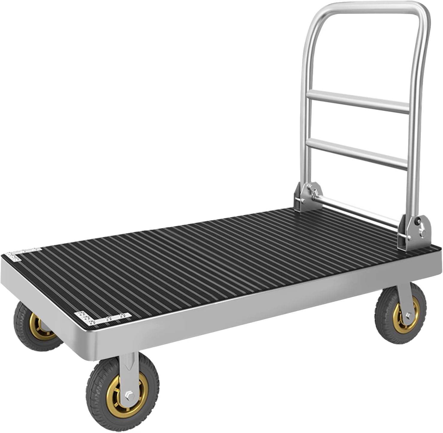 Foldable Platform Truck Cart, 2200lb Capacity, 41.3