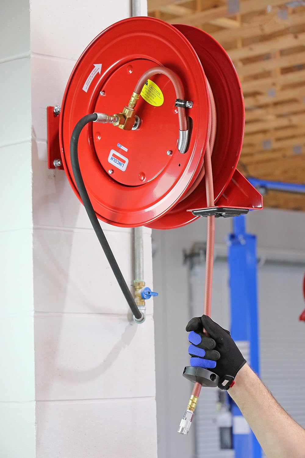 Lincoln 83753 Hose Reel, 50' x 3/8