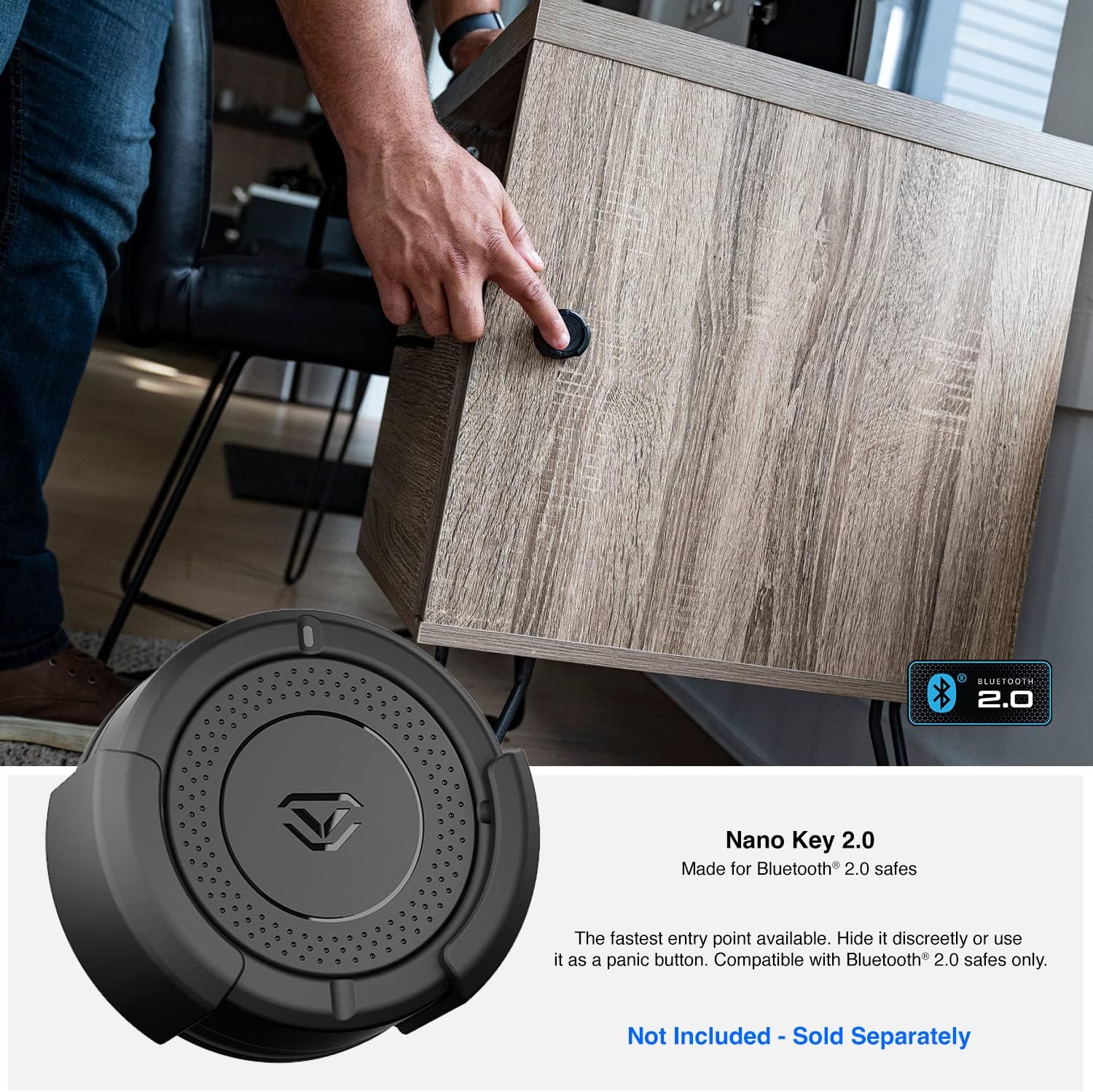 VAULTEK DS2i Biometric Smart Safe with Wireless Charger & Bluetooth