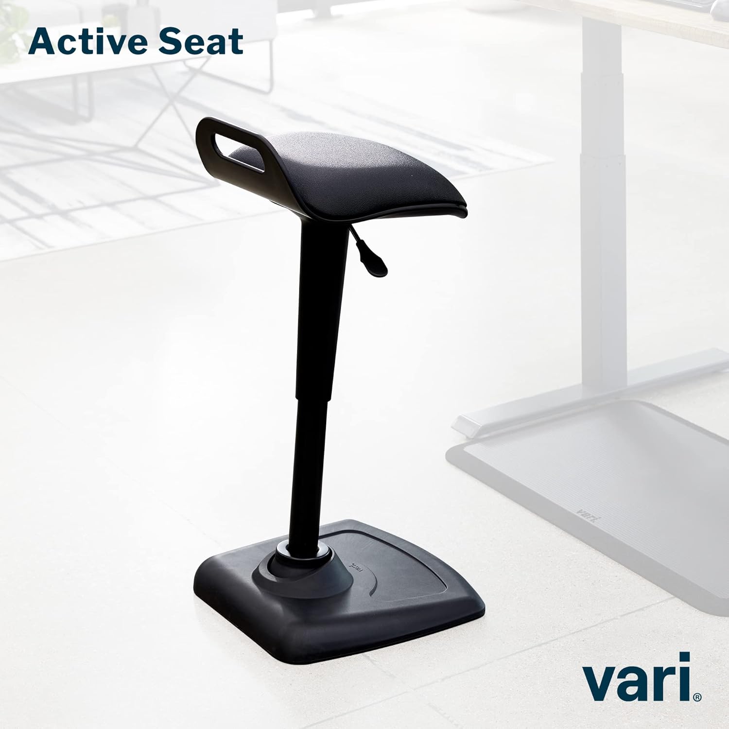 Vari Active Seat Ergonomic Standing Desk Chair, Wobble Stool