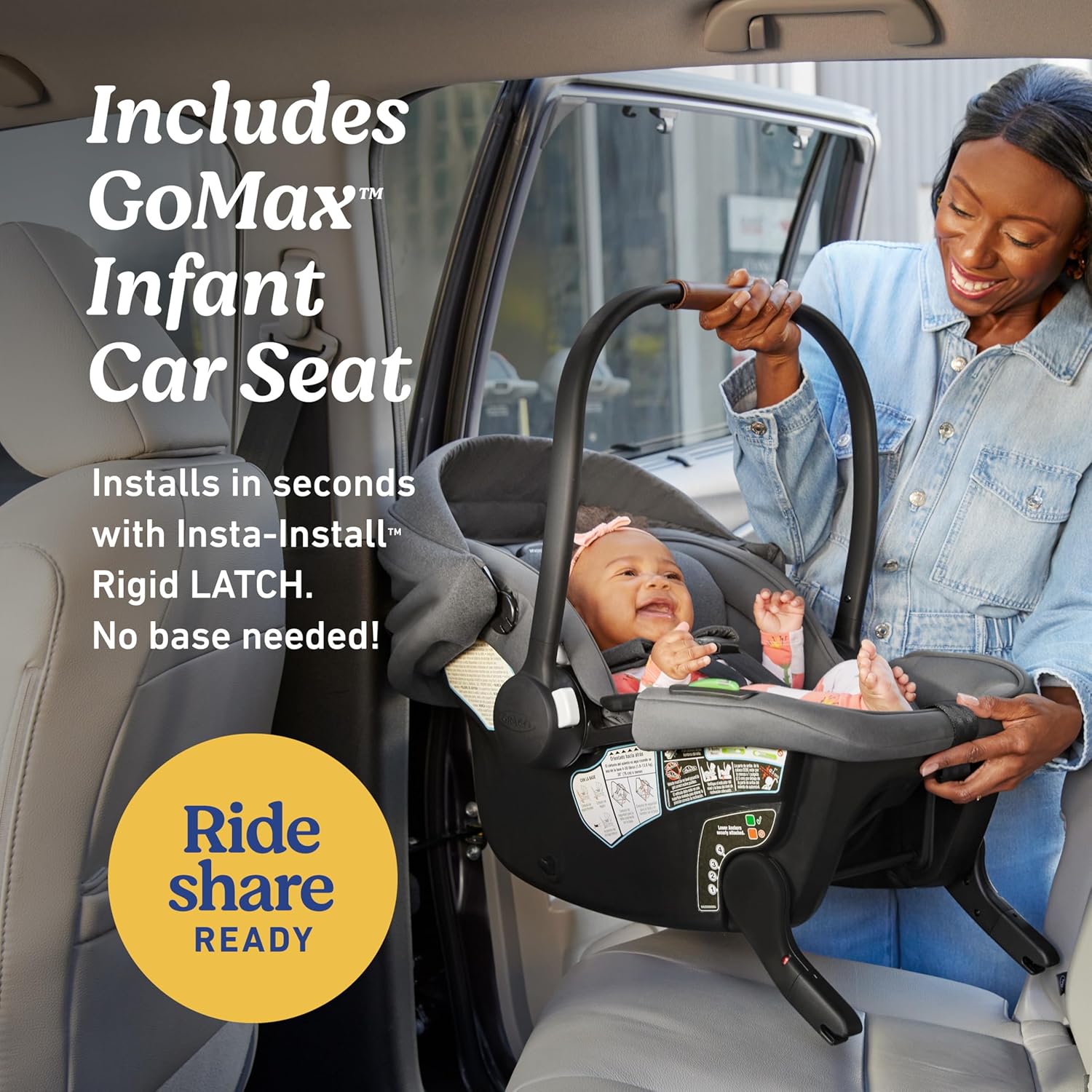Graco Gomax Travel System, Infant Car Seat & Stroller Combo