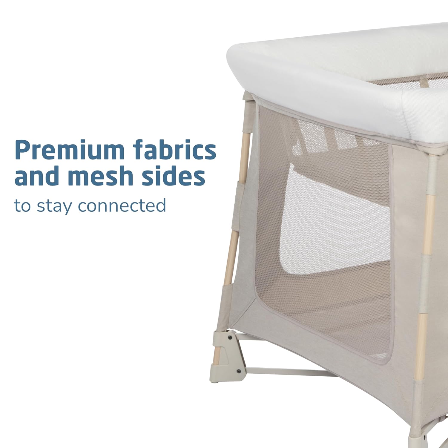 Maxi-Cosi Swift Portable Baby Playpen with Mat, Classic Oat