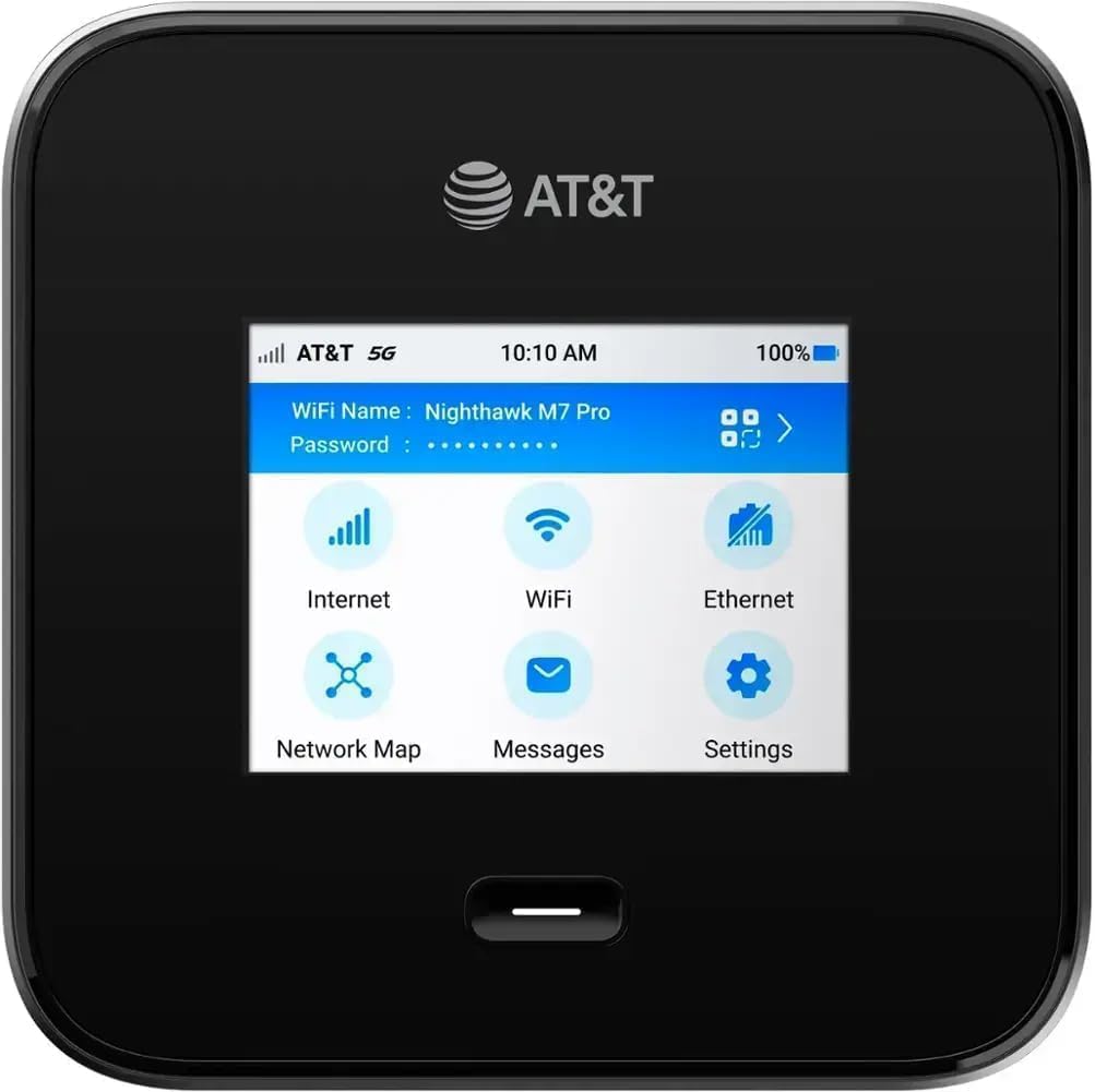 NETGEAR Nighthawk M7 Pro 5G Mobile Hotspot, WiFi 7, Unlocked (Renewed)
