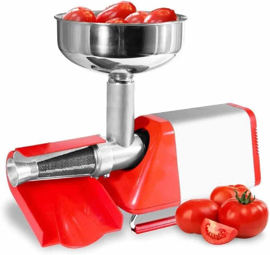 OMRA Spremy Electric Tomato Strainer, 1/4 HP, Model 850