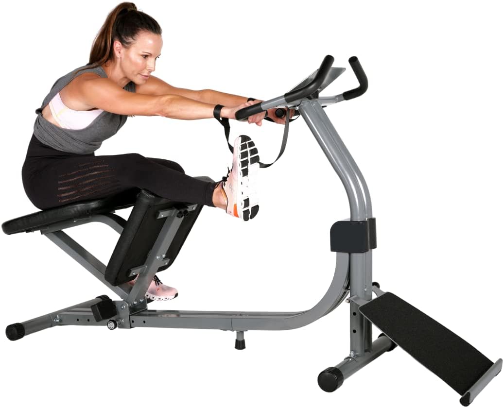 Limber Pro Stretch Machine, Lumbar & Leg Rehab, Adjustable Seat