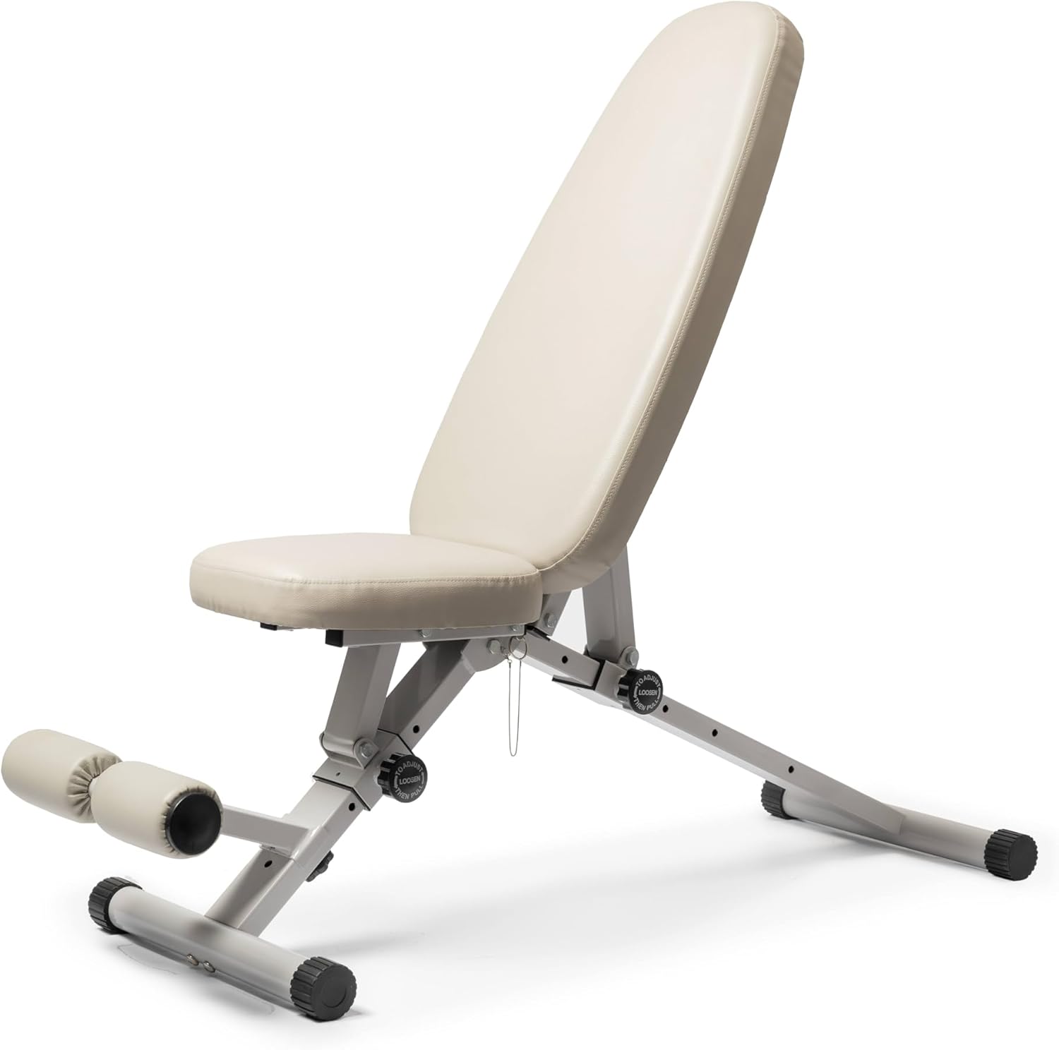 Adjustable Fitness Bench, Collapsible, Comfortable, Home Gym