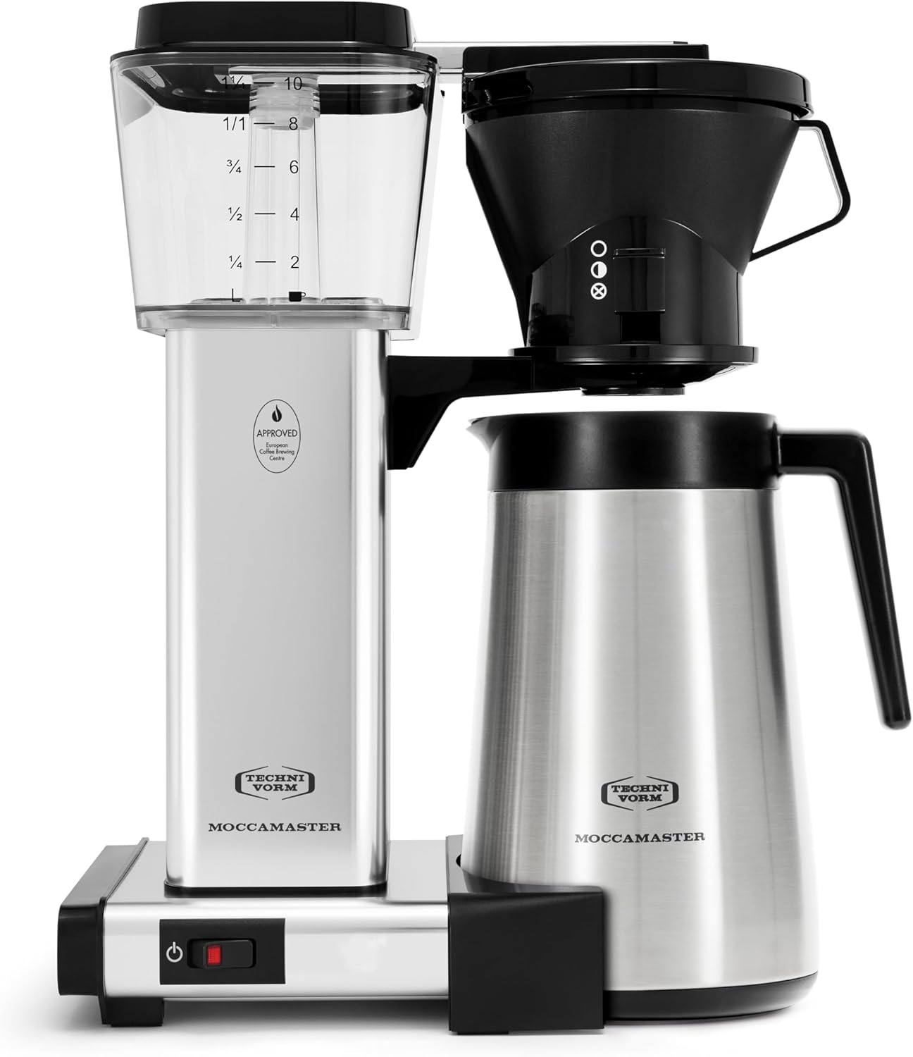 Technivorm Moccamaster KBT Coffee Brewer, 40oz, Polished Silver