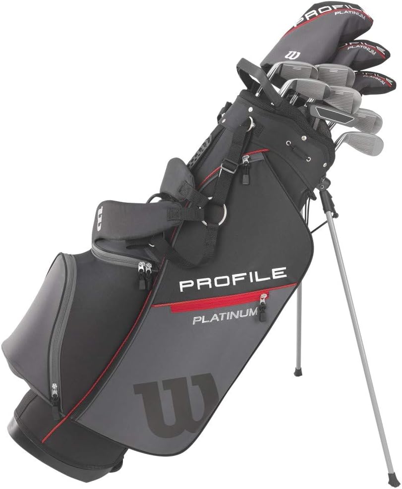 WILSON Profile Platinum Club Set, Right Hand, Stand Bag