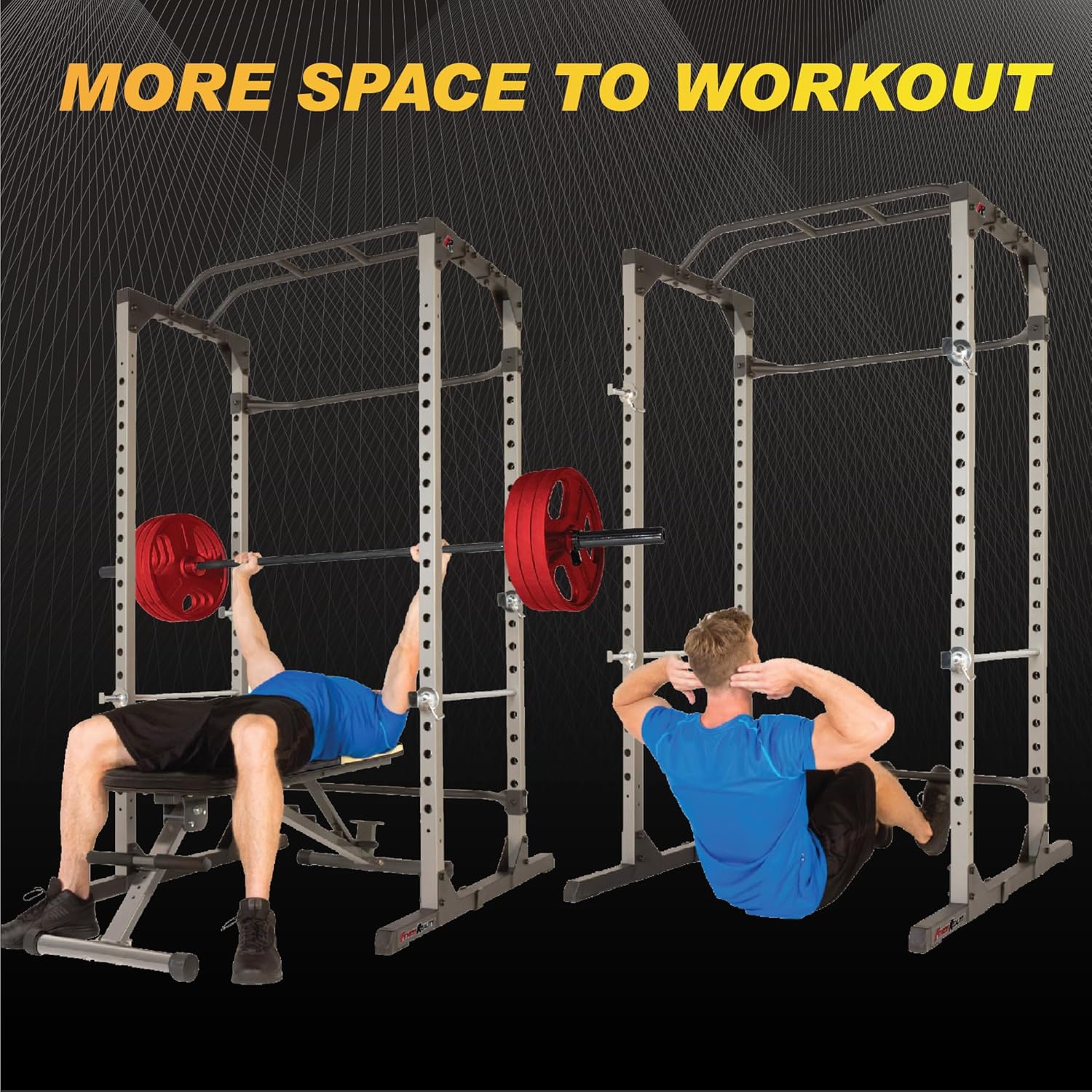 Fitness Reality Power Cage, 800lb, LAT Pulldown, Cable Crossover