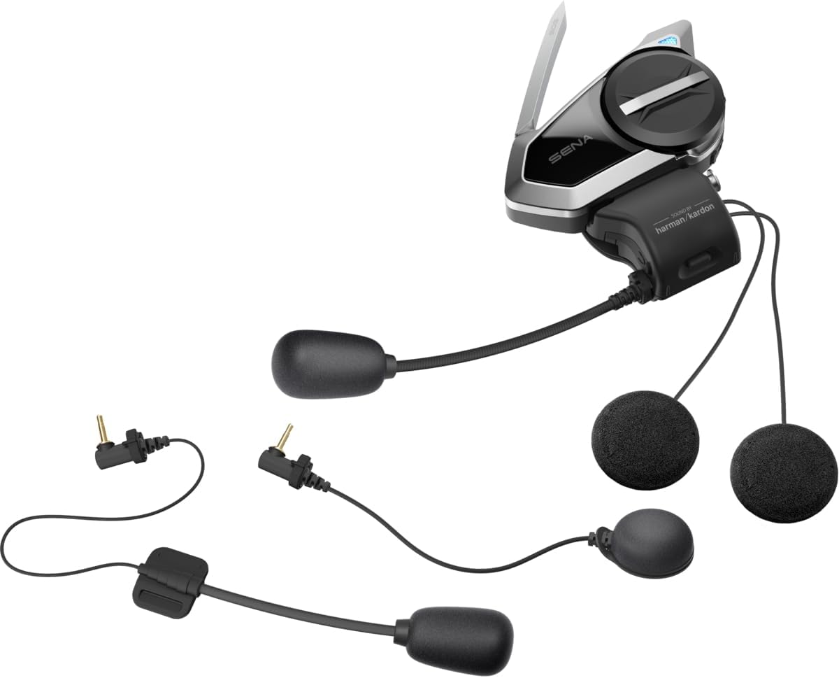 Sena 50S Motorcycle Bluetooth Headset with Mesh Intercom