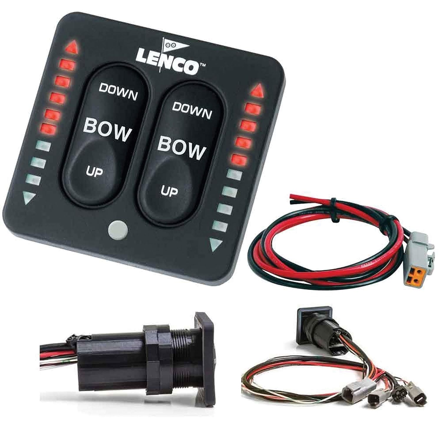 LENCO LED Indicator Switch Kit for Single Actuator Systems