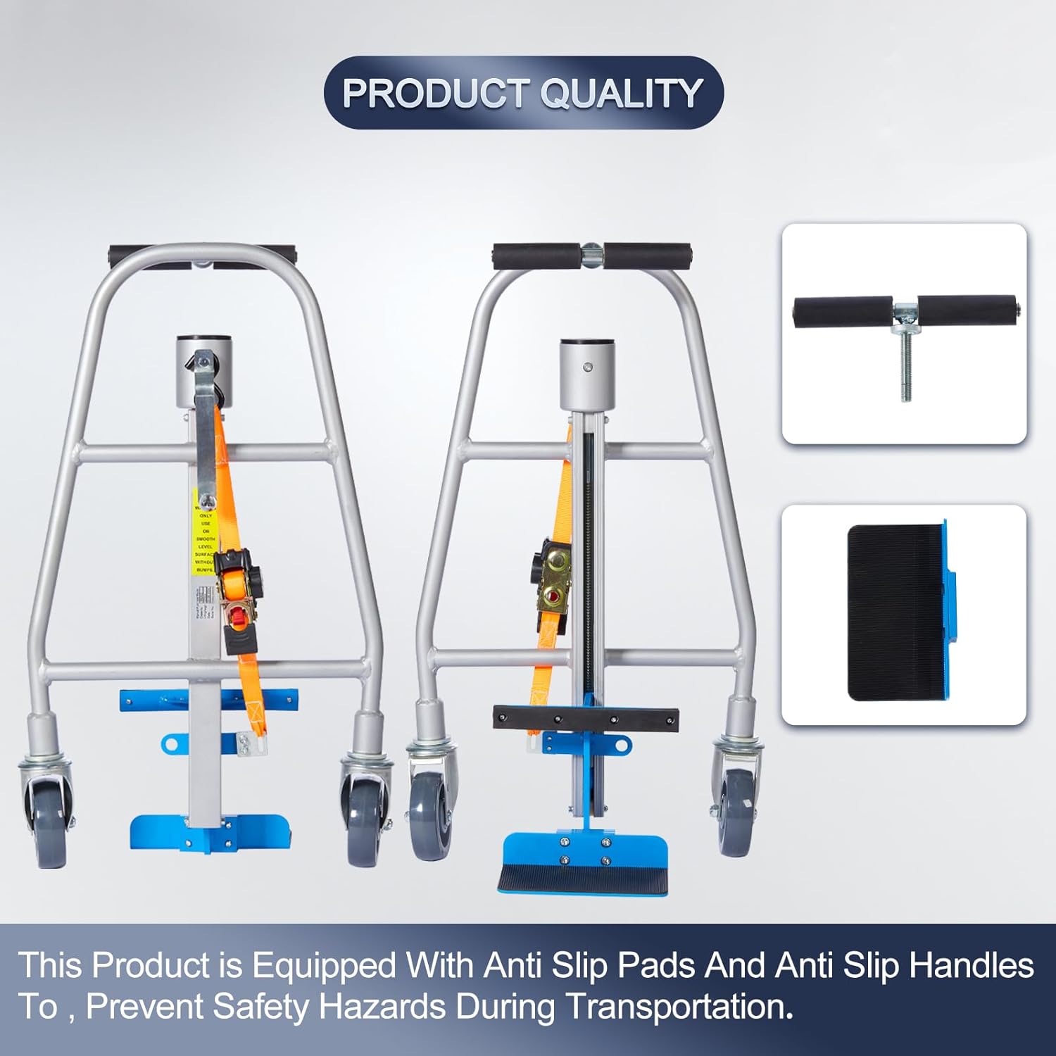 Furniture & Crate Mover Dolly, 1210lb Capacity, Sold in Pairs