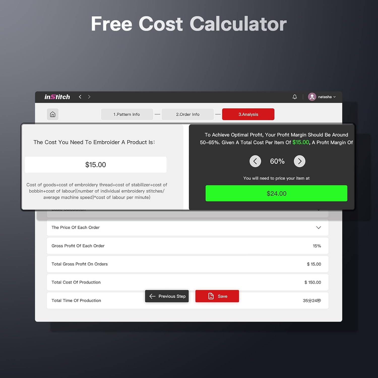 BAi Mirror 15-Needle Embroidery Machine, 20x14