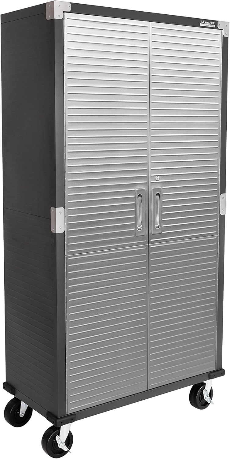 Seville Classics UltraHD Steel Storage Cabinet, 36