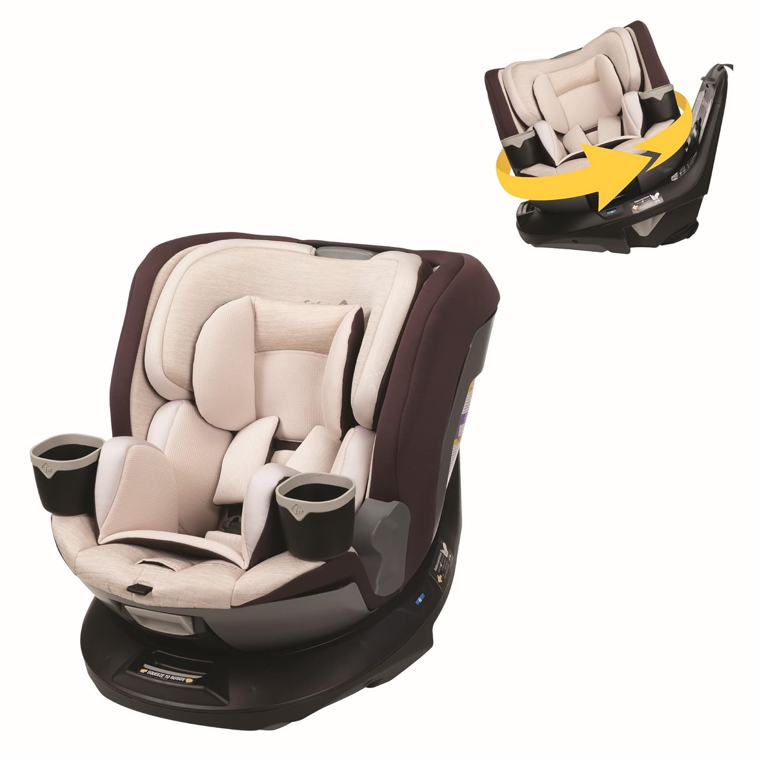 Safety 1st Turn and Go DLX 360° Convertible Car Seat, Dunes Edge