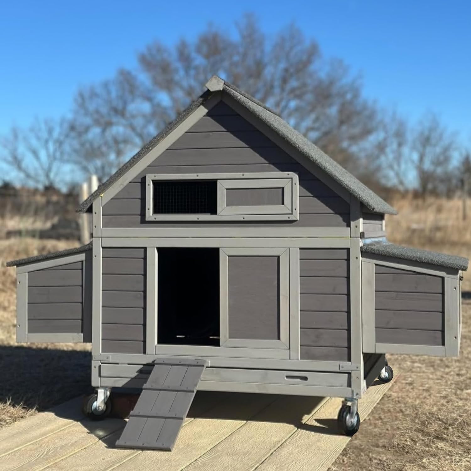 GUTINNEEN Mobile Chicken Coop, 67.3