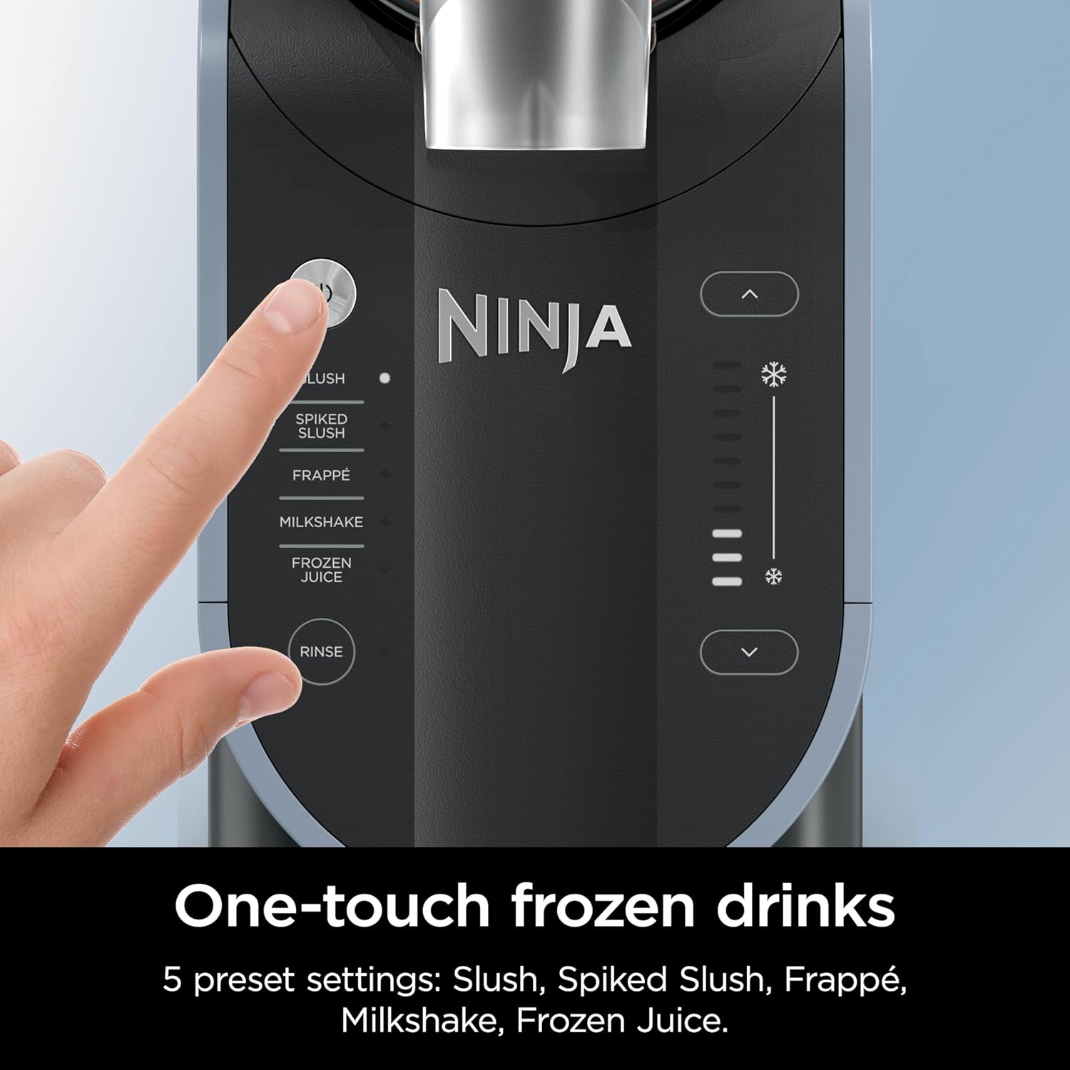 Ninja SLUSHi Frozen Drink Machine, 88oz, 5 Presets, Black