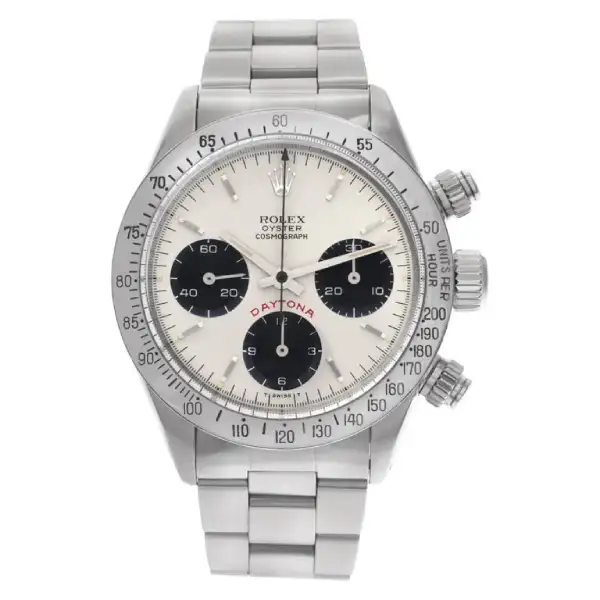 Rolex Vintage Daytona 6263 Silver Big Red Dial Replica - United Luxury