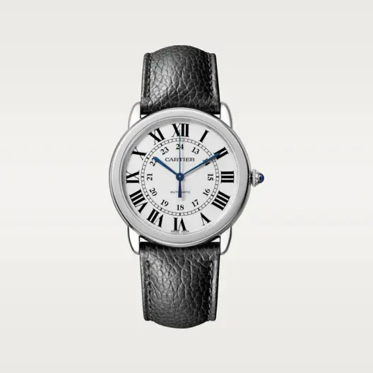 CARTIER MONTRE RONDE SOLO Silver Gray 36mm WSRN0021 - United Luxury