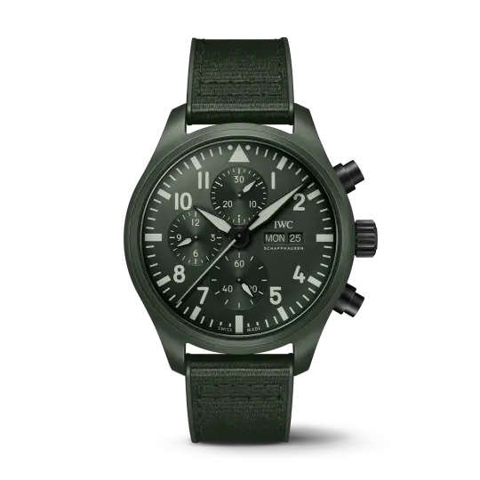 IWC PILOT'S WATCH CHRONOGRAPH TOP GUN EDITION WOODLAND - United Luxury