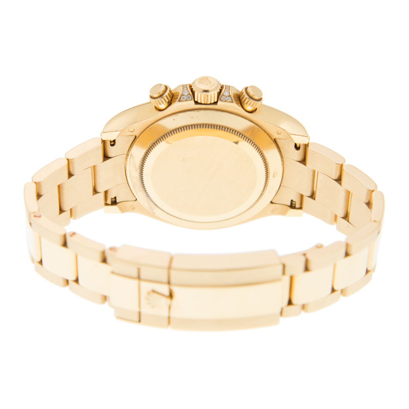 Rolex Daytona 116598RBOW in Yellow Gold - United Luxury