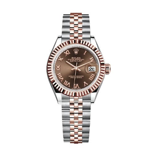 Rolex Datejust 278271 Everose Gold Automatic Chocolate Dial Jubilee Replica - United Luxury