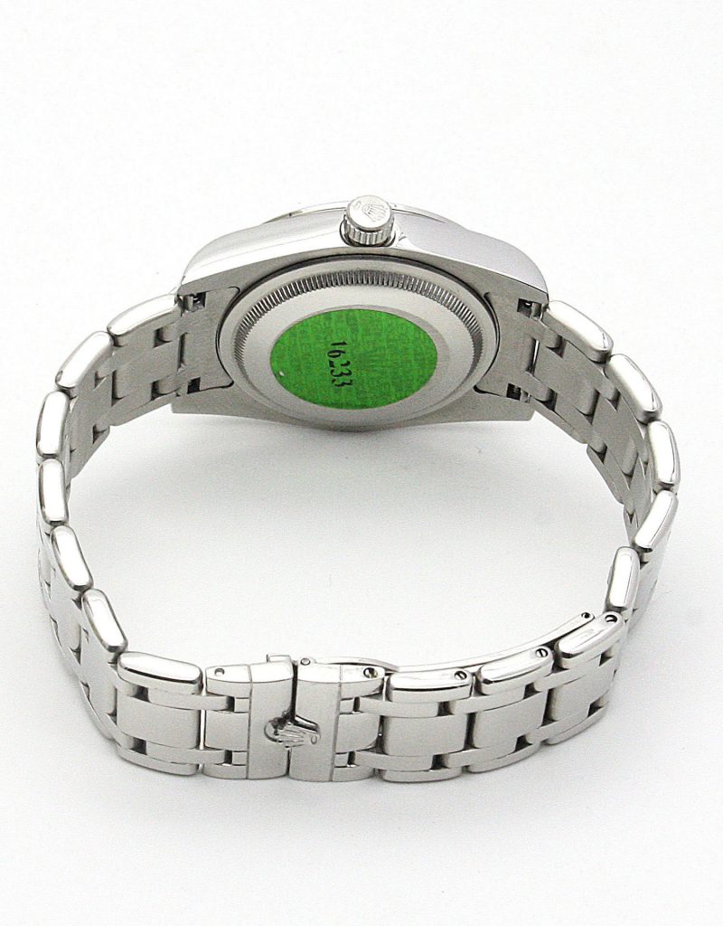 Replica Rolex Day-Date 36mm Black Dial 118346 - United Luxury