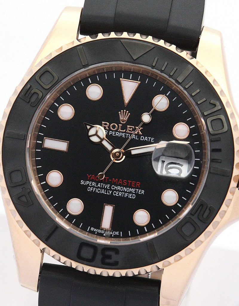 Replica Rolex Yacht-Master 40mm Black Dial 169622 - United Luxury