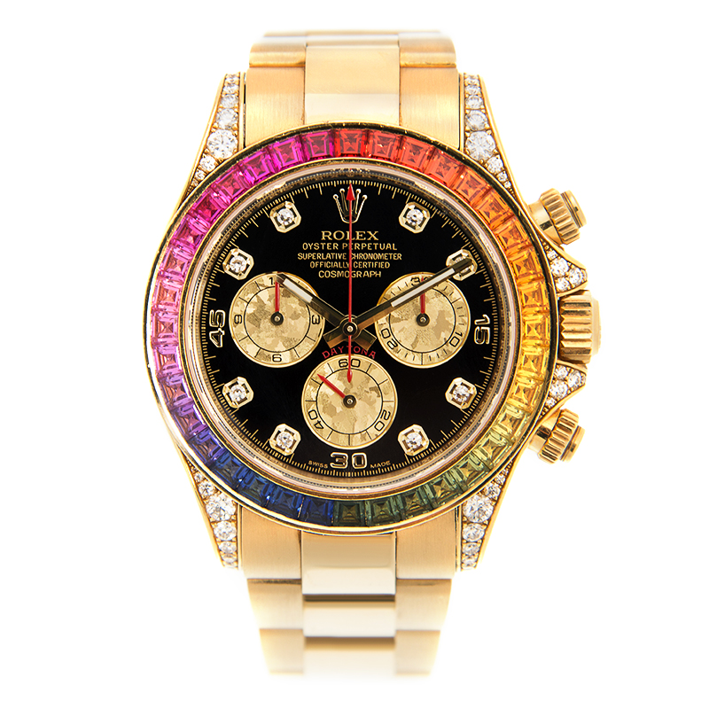 Rolex Daytona 116598RBOW in Yellow Gold - United Luxury