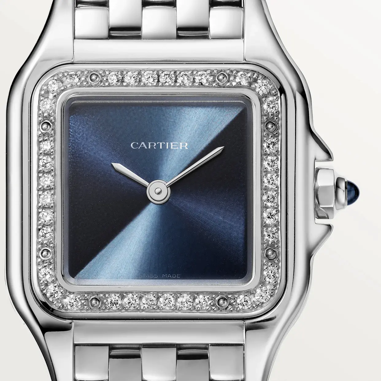 CARTIER PANTHERE Small Model Blue Diamond W4PN0013 - United Luxury