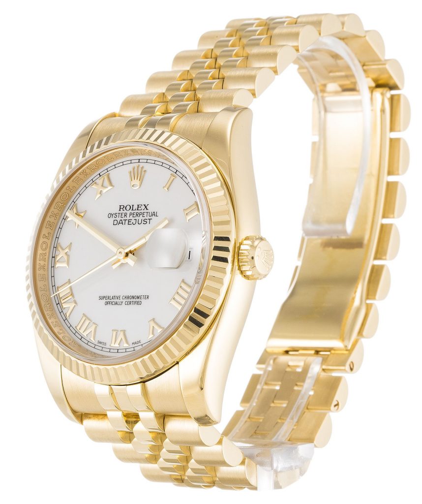 Replica Rolex Datejust 36mm White Dial 116238 - United Luxury