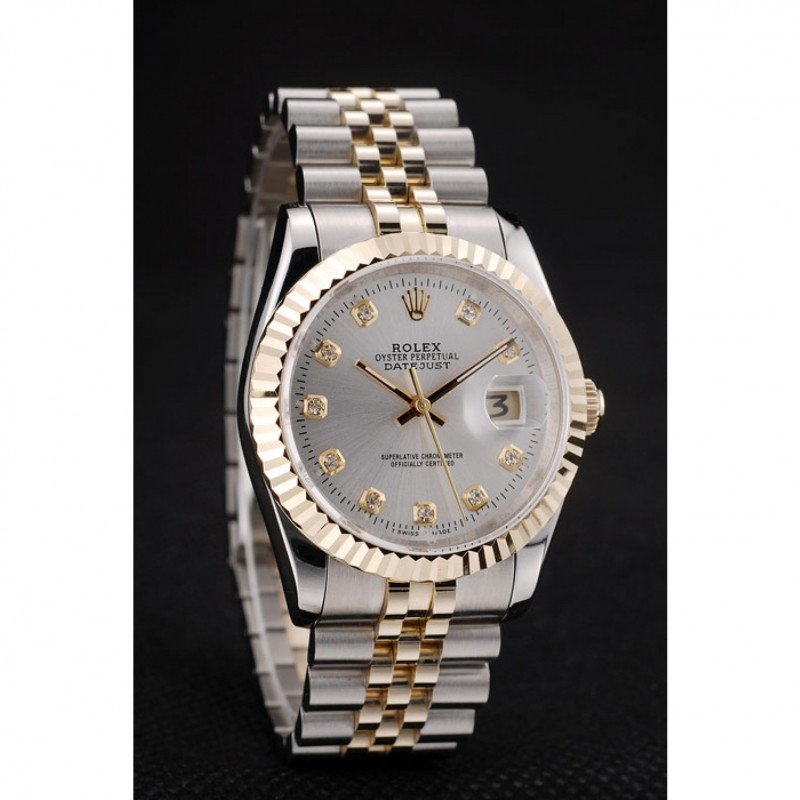 Superclone Rolex Datejust 36mm White Dial SRL10 - United Luxury