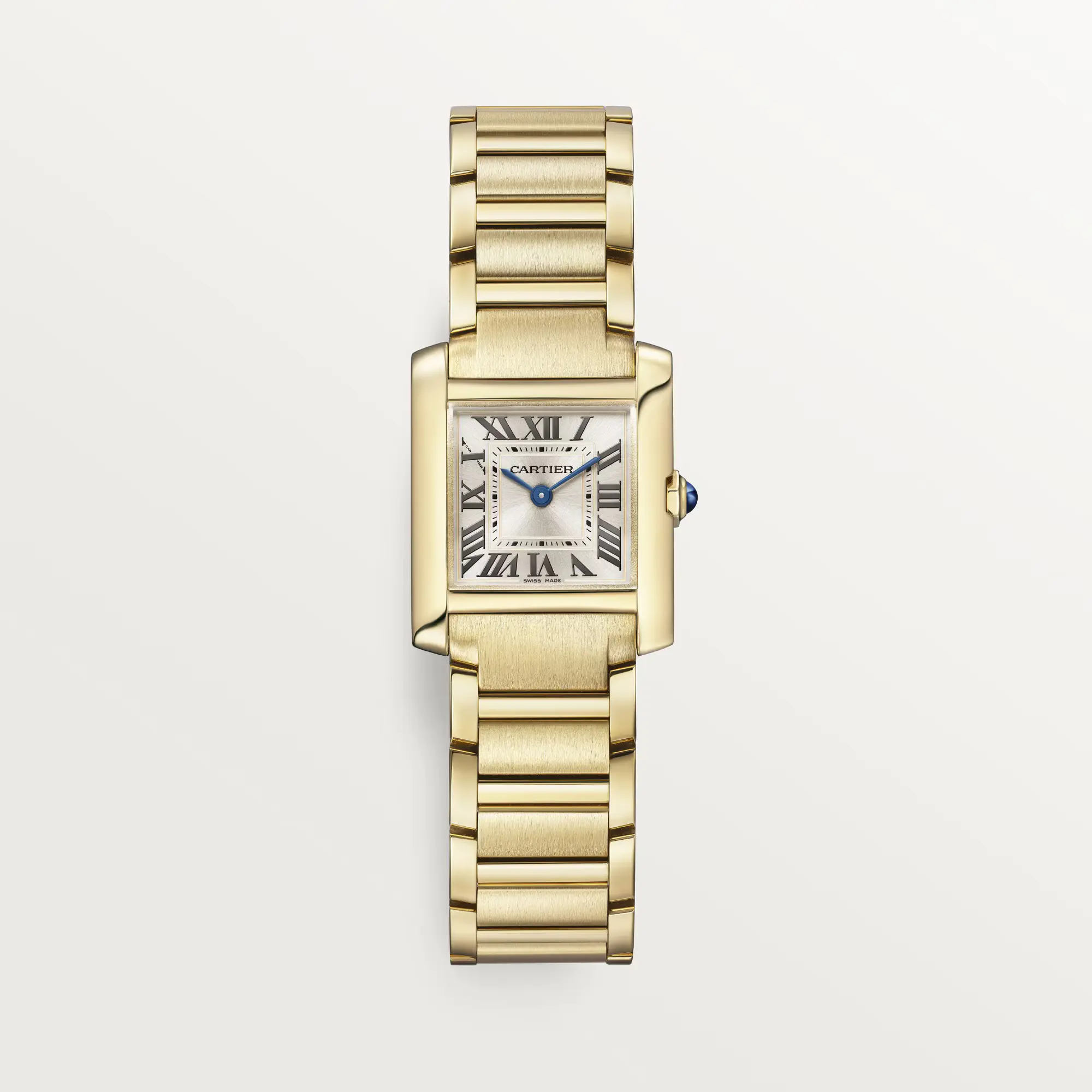 Cartier Tank Francaise Watch Small Model Yellow Gold WGTA0114 - United Luxury