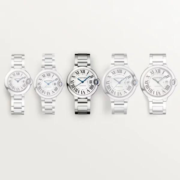 Cartier Ballon Bleu Bleu Silver 36mm WSBB0048 - United Luxury