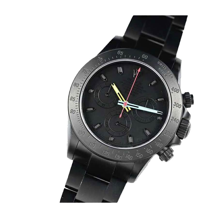 Rolex Blaken Daytona Date Black Dial 116520 Replica - United Luxury