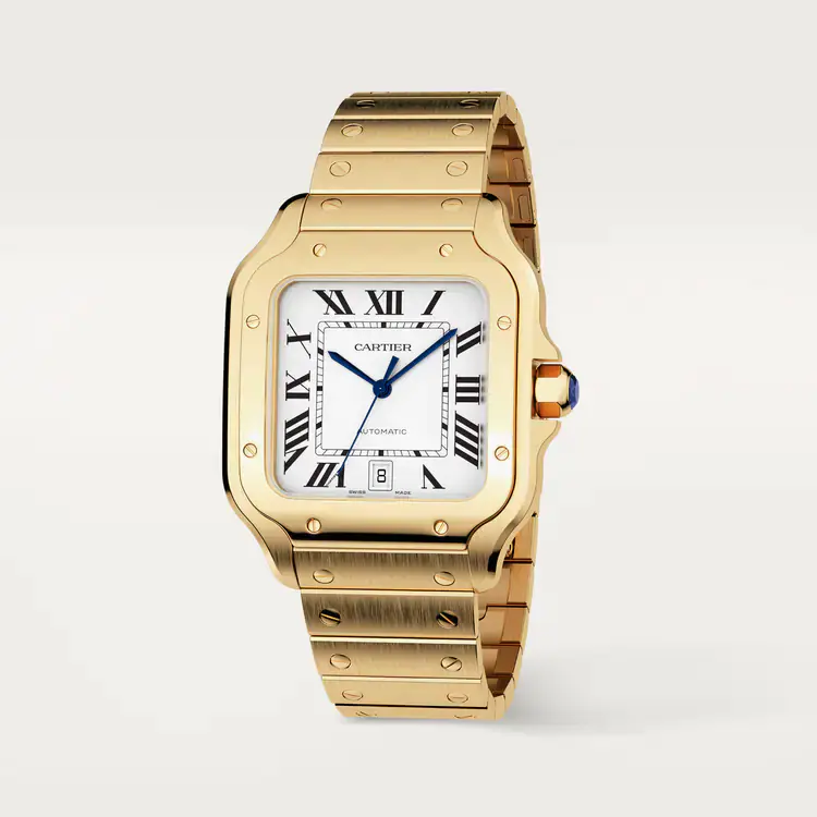 CARTIER SANTOS Large Model Gold WGSA0029 - United Luxury