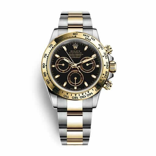 Daytona 116520 Gold Steel Black Replica - United Luxury