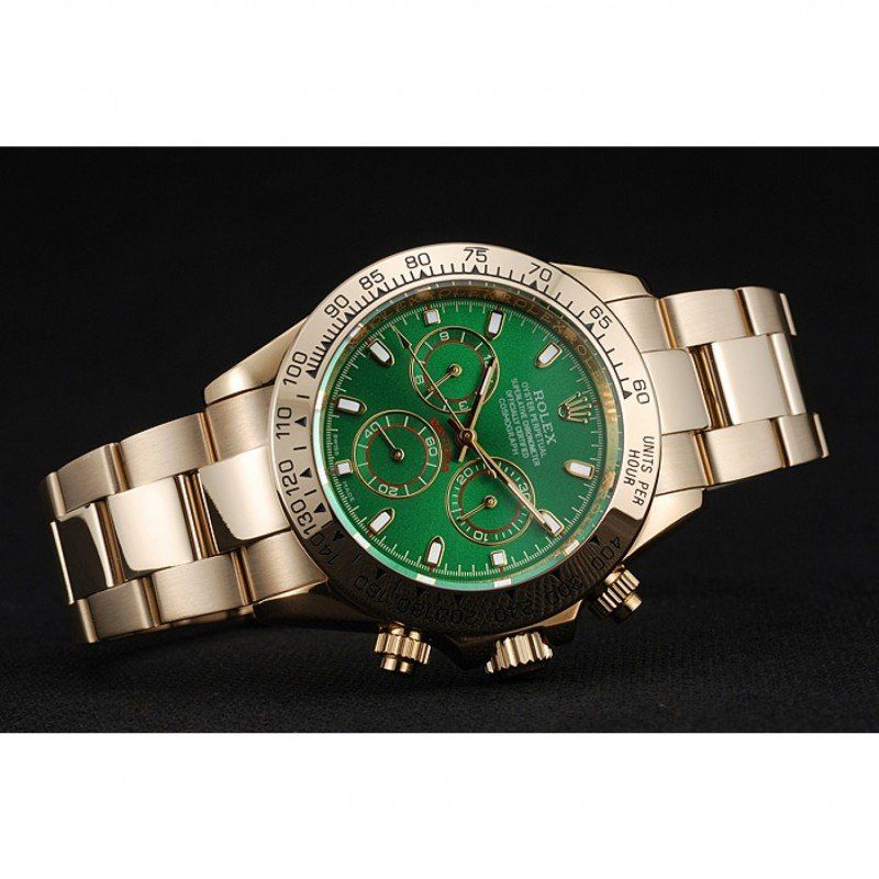 Replica Rolex Daytona 39mm Green Dial 1454244 - United Luxury