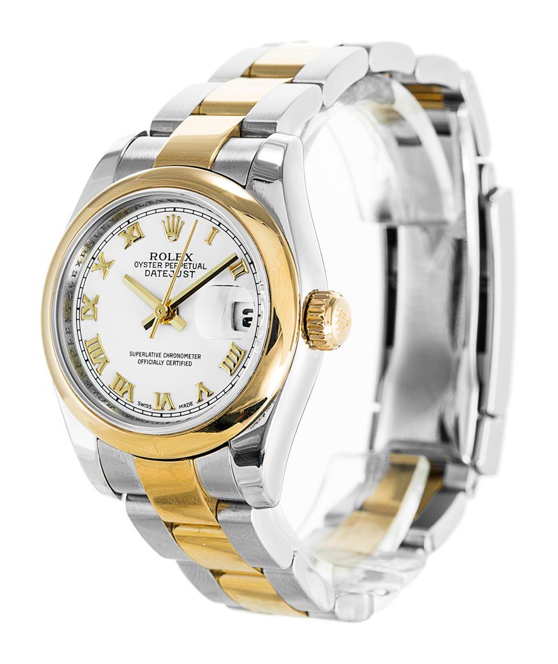 Replica Rolex Datejust 26mm White Dial 179163 - United Luxury