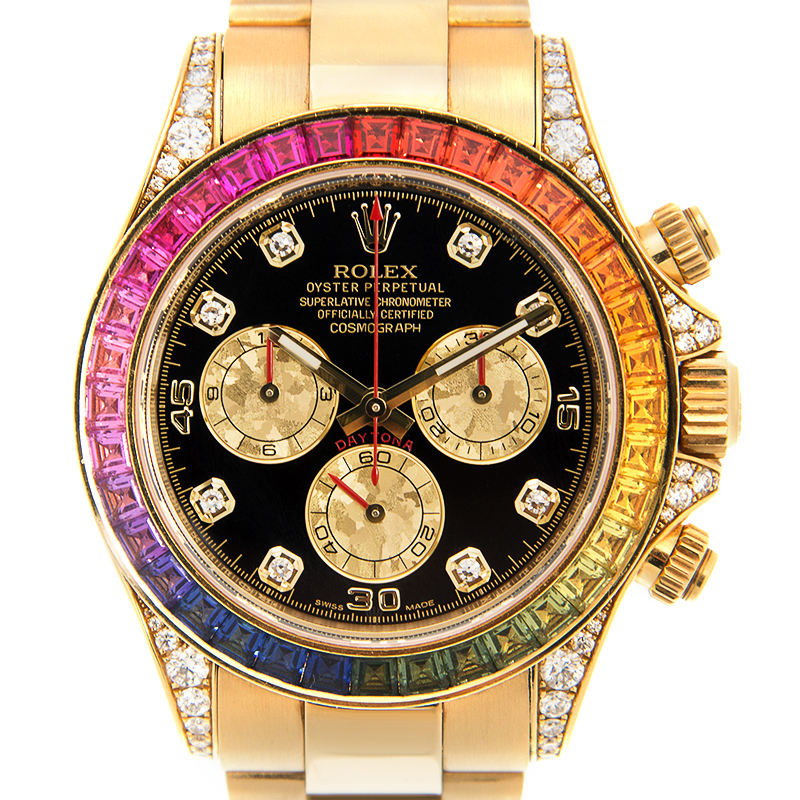 Rolex Daytona 116598RBOW in Yellow Gold - United Luxury