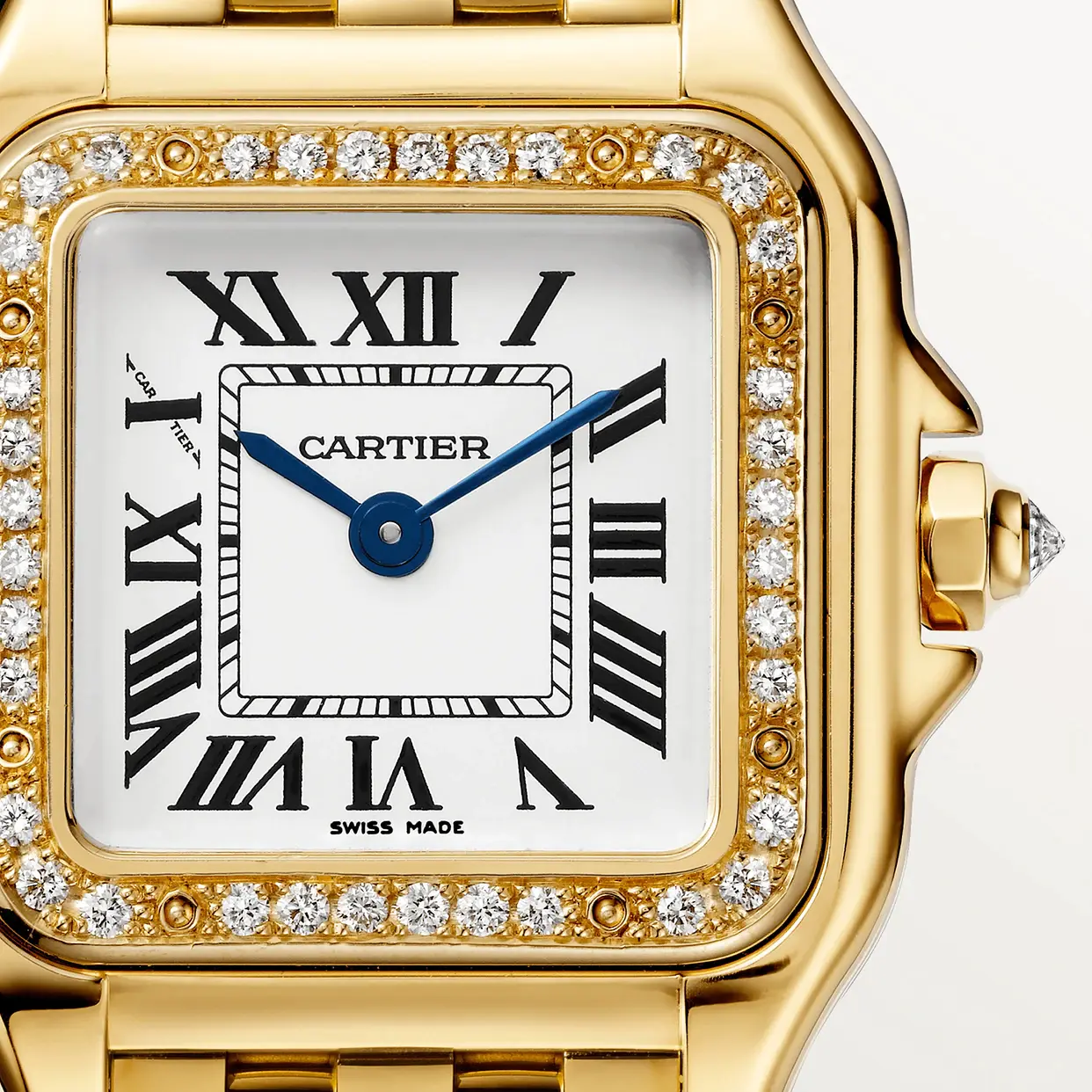 CARTIER PANTHERE Small Model Yellow Gold Diamond WJPN0048 - United Luxury