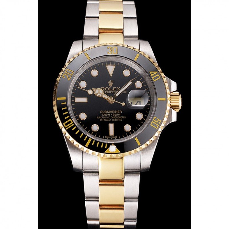 Superclone Rolex Submariner 41mm Black Dial PR16233BG - United Luxury