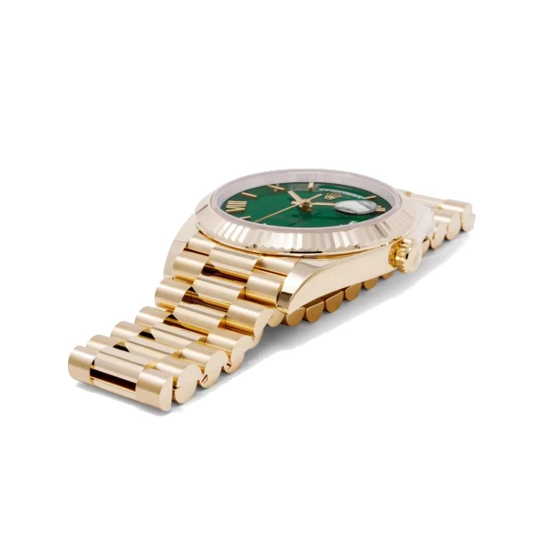 Rolex Day-Date Green Roman Dial - United Luxury