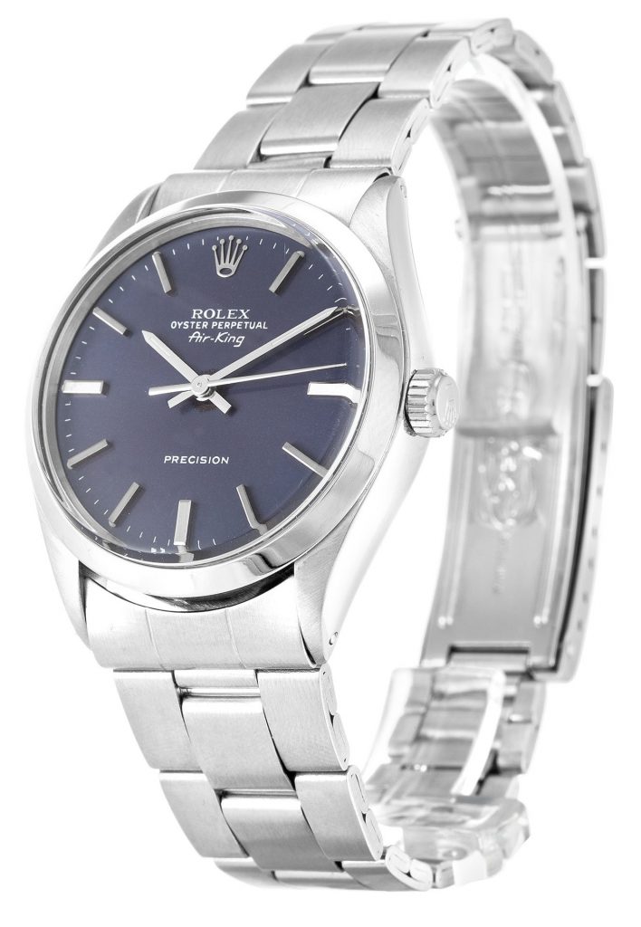 Replica Rolex Air-King 34mm Blue Dial 5500 - United Luxury